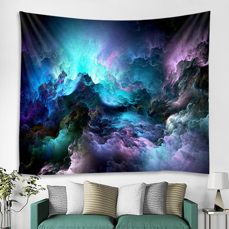 Wall Tapestry Art Decor Blanket Curtain Picnic Tablecloth Hanging Home Bedroom Living Room Dorm Decoration Abstract Galaxy Starry Sky Universe4