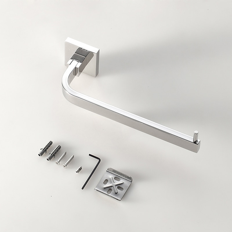 Towel Bar Mirror Polished Silver Rustproof SUS304 Stainless Steel Bathroom Accessories High Quality Towel Holder3