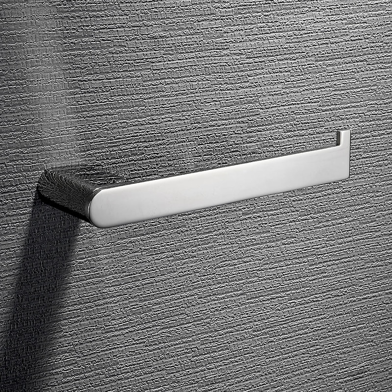 Towel Bar New Design / Creative Contemporary / Modern Stainless Steel / Low-carbon Steel / Metal 1pc - Bathroom towel ring Wall Mounted2