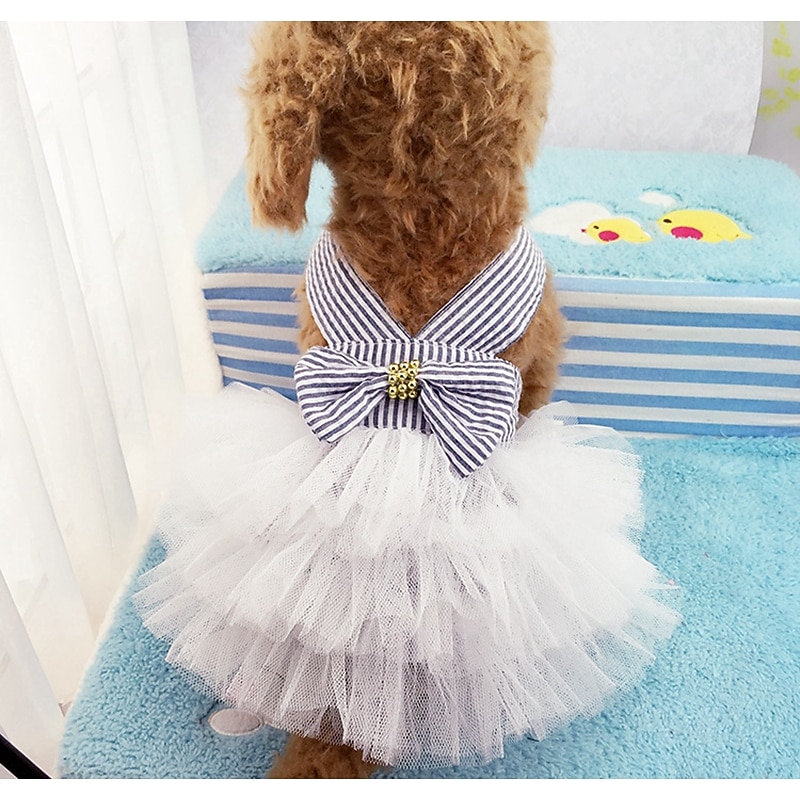 Dog Dress Party / Evening Sweet Style Dog Clothing for Husky Golden Retriever Dalmatian Japanese Spitz Bulldog2