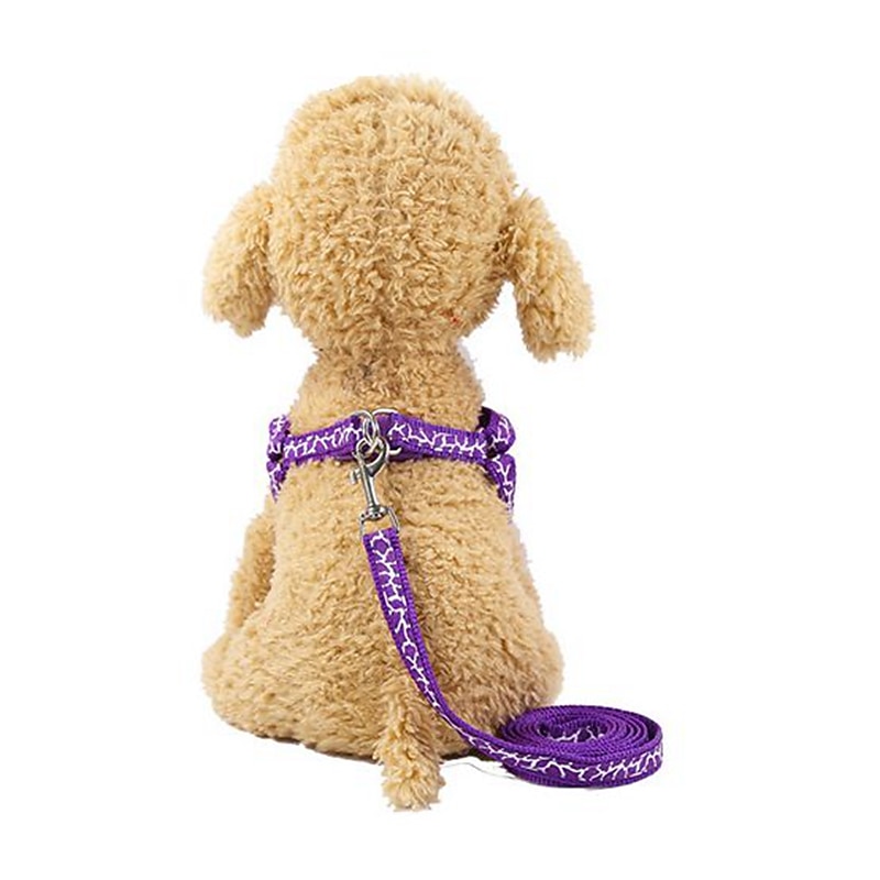 Dog Cat Outfits Harness Trainer Walking For Dog / Cat Geometric Footprint / Paw Husky Golden Retriever Dalmatian4