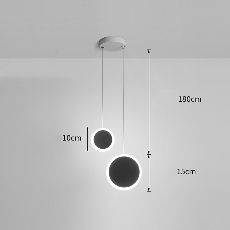 15 cm Cluster Design Pendant Light Metal Mini Painted Finishes Contemporary Artistic 110-120V 220-240V3