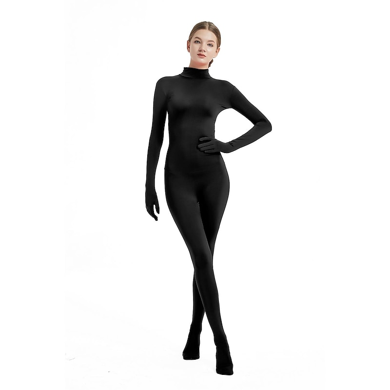 Zentai Suits Cosplay Costume Bodysuit Carnival Costume Full Body Suit Women's All Boys Cosplay Solid Color Lycra Spandex Costume for Halloween Carnival Children's Day Kid's Adults'2