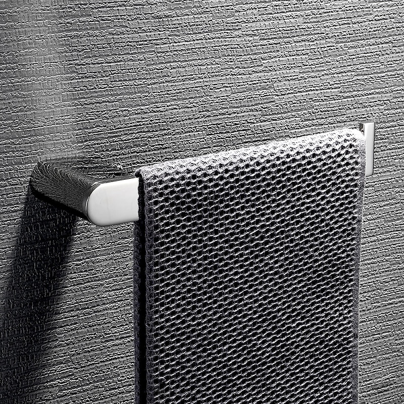 Towel Bar New Design / Creative Contemporary / Modern Stainless Steel / Low-carbon Steel / Metal 1pc - Bathroom towel ring Wall Mounted