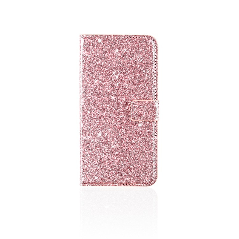 Phone Case For Samsung Galaxy S25 S24 S23 Ultra Plus A33 S20 A52 Wallet Case with Stand Holder Card Holder Glitter Shine Glitter Shine PU Leather3