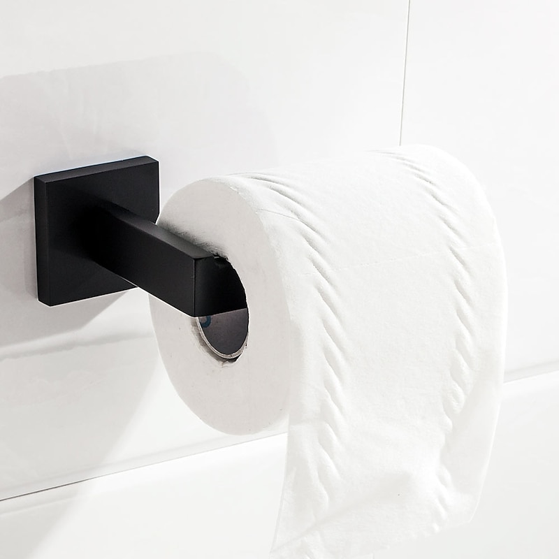 Toilet Paper Holder New Design / Creative Contemporary / Modern Stainless Steel / Low-carbon Steel / Metal 1pc Wall Mounted2