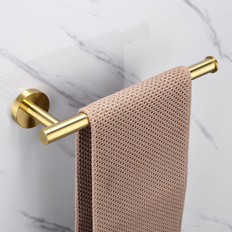Towel Bar New Design / Creative Antique / Modern Stainless Steel / Low-carbon Steel / Metal 1pc - Bathroom towel ring Wall Mounted2