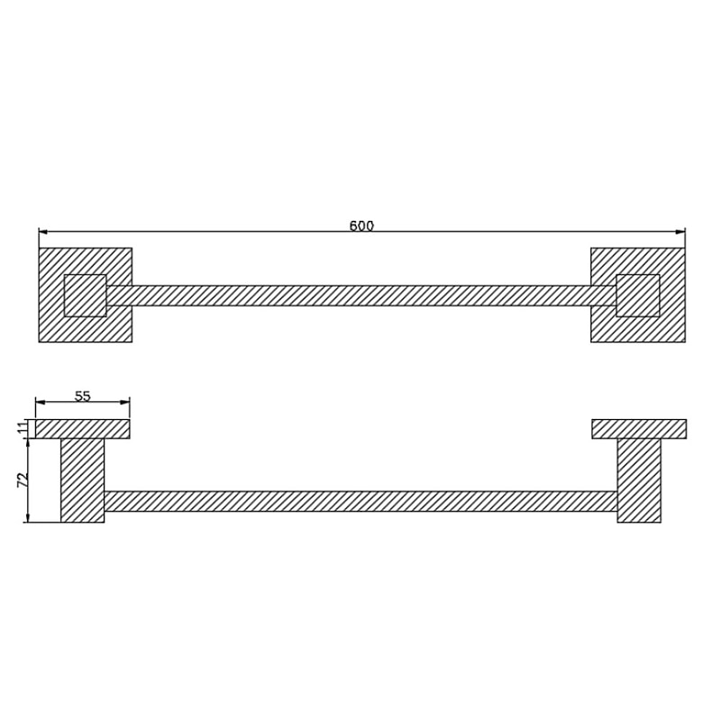 Bathroom Hardware Set Include Bathroom Towel Bar/Robe Hook/Towel Holder 304 Stainless Steel Wall Mounted Silvery 3 pcs4