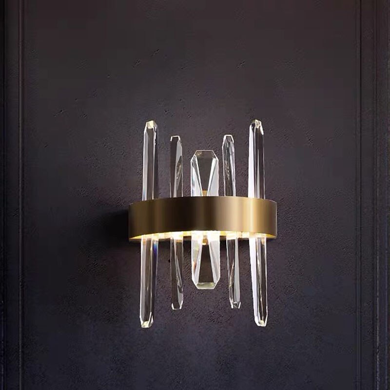 Crystal LED Wall Lamps Wall Sconces Bedroom Shops / Cafes Crystal Wall Light IPX4 220-240V 10 W