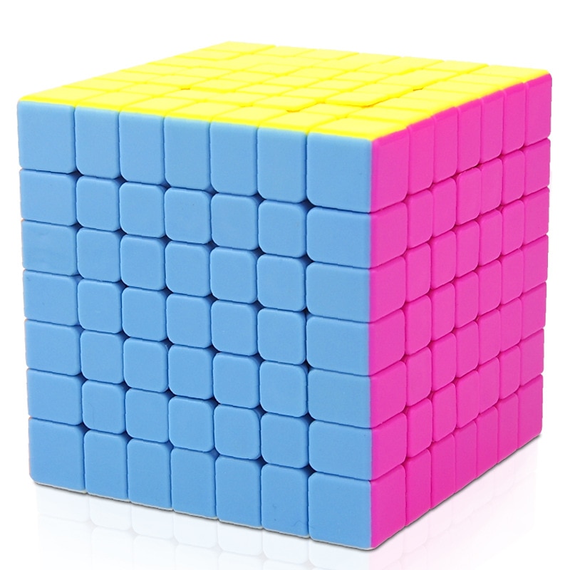Speed Cube Set 1 pcs Magic Cube IQ Cube 7*7*7 Magic Cube Puzzle Cube Professional LevelAdults' Toy Gift