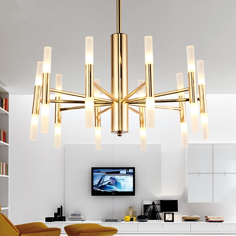80 cm Sputnik Design Chandelier Metal Basic Electroplated Modern Nordic Style 110-240 V