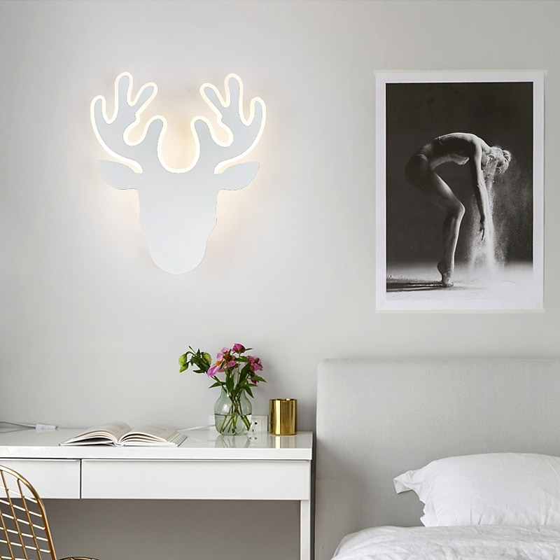 Lightinthebox Cute Creative LED LED Wall Lights Living Room Bedroom Iron Wall Light 110-120V 220-240V3