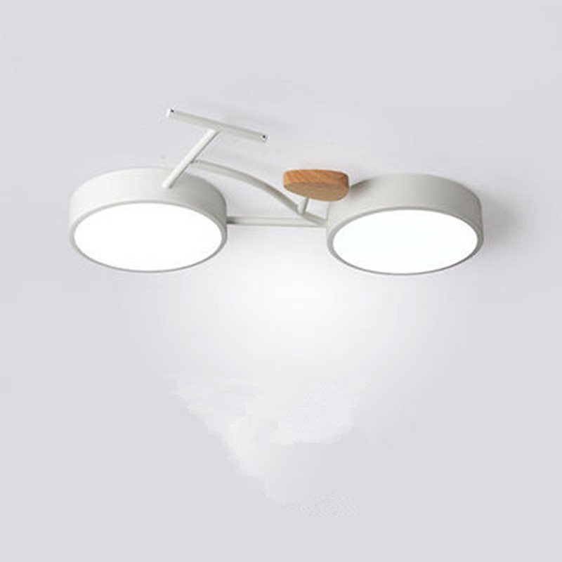 Simple And Creative Child And Boy Room Ceiling Light Led Bicycle Lighting 24W4