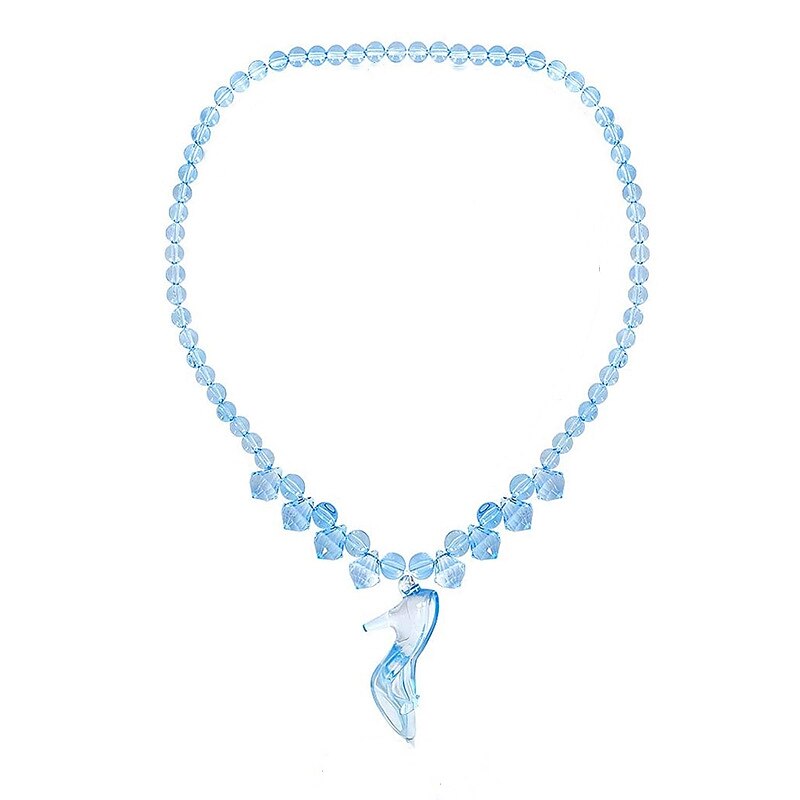 Princess Cinderella Princess Cosplay Jewelry Accessories Girls' Movie Cosplay Blue Gloves Crown Necklace Halloween Children's Day Masquerade Plastics / Wand / Wand World Book Day Costumes3
