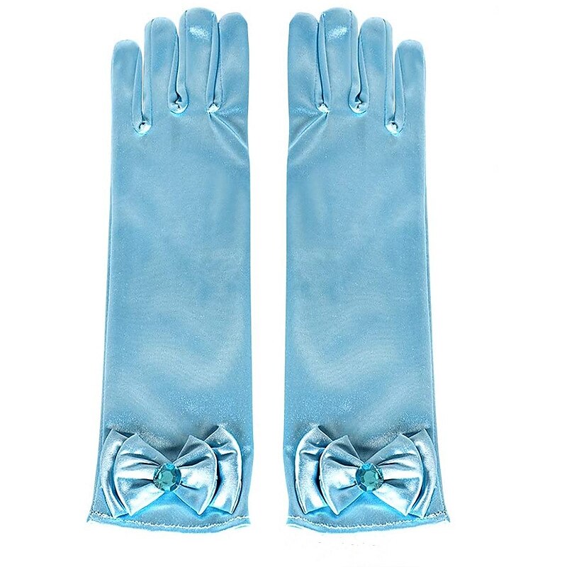 Princess Cinderella Princess Cosplay Jewelry Accessories Girls' Movie Cosplay Blue Gloves Crown Necklace Halloween Children's Day Masquerade Plastics / Wand / Wand World Book Day Costumes2