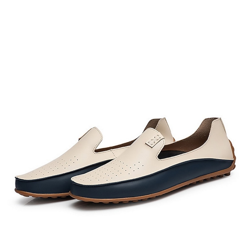 Men's Casual Faux Leather Loafers – Breathable Slip-On Driving Shoes with Soft Sole for Walking & Travel4