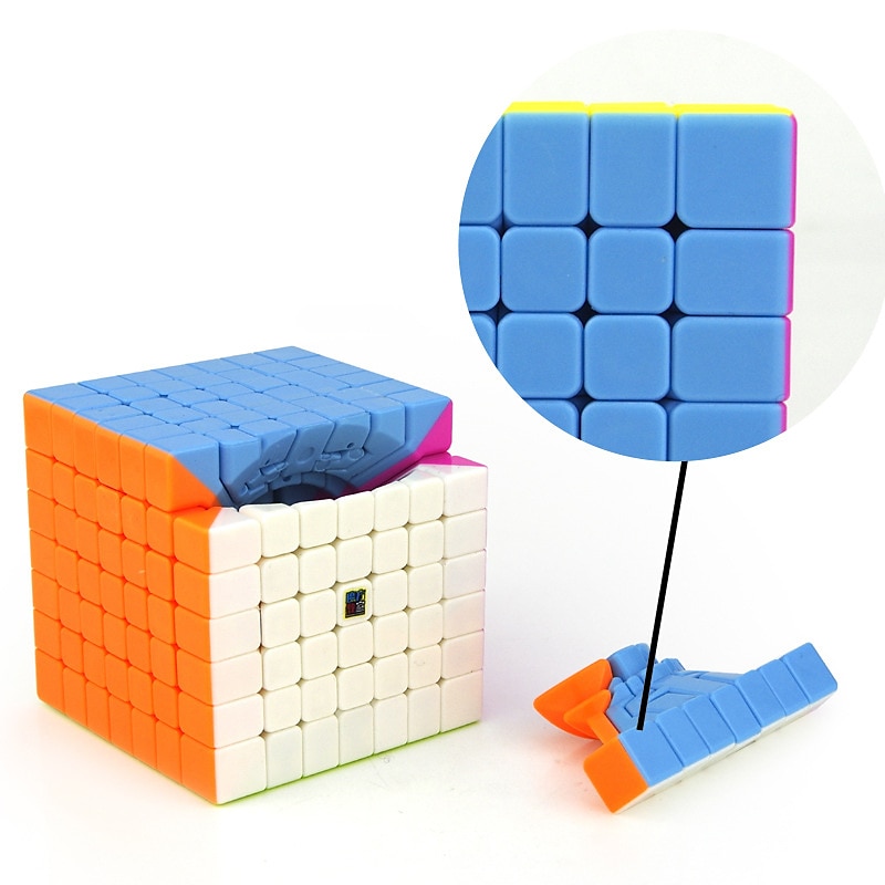 Speed Cube Set 1 pcs Magic Cube IQ Cube 7*7*7 Magic Cube Puzzle Cube Professional LevelAdults' Toy Gift3
