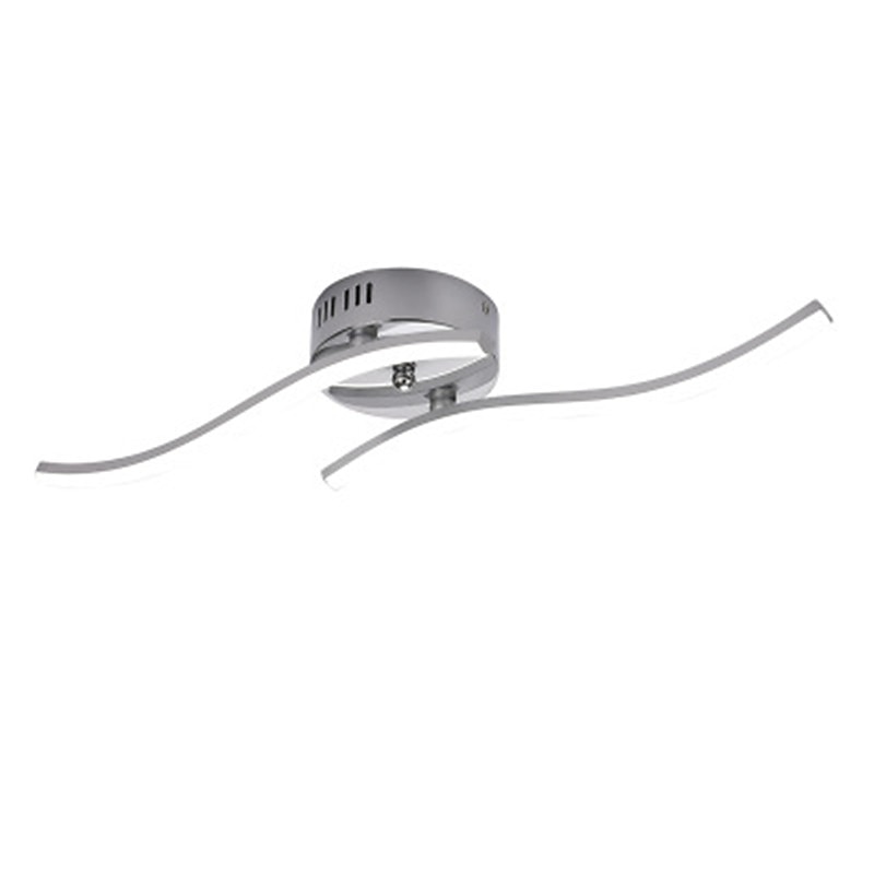 Two Wave Led Lighting Living Room Simple Modern Living Room Ceiling Light 12W3