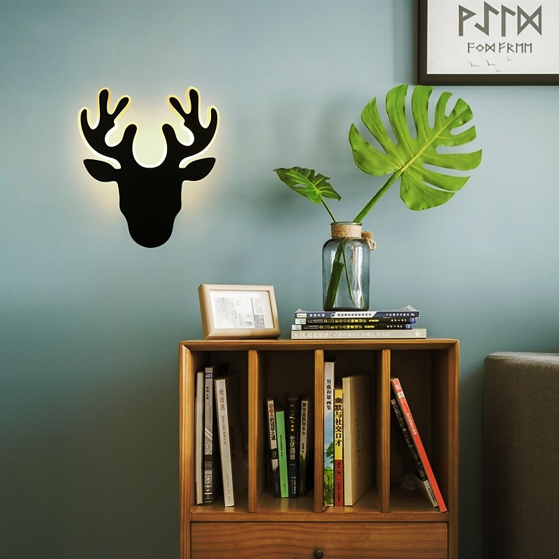 Lightinthebox Cute Creative LED LED Wall Lights Living Room Bedroom Iron Wall Light 110-120V 220-240V2