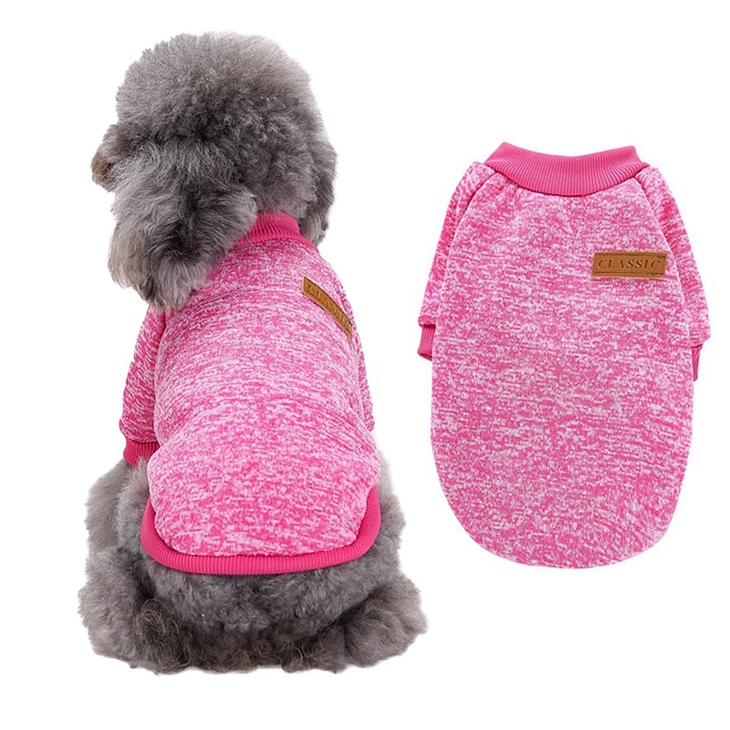 Dog Coat,Pet Dog Clothes Knitwear Dog Sweaters Soft Thickening Warm Pup Dogs Shirt Winter Puppy Dog Sweaters for Dogs4