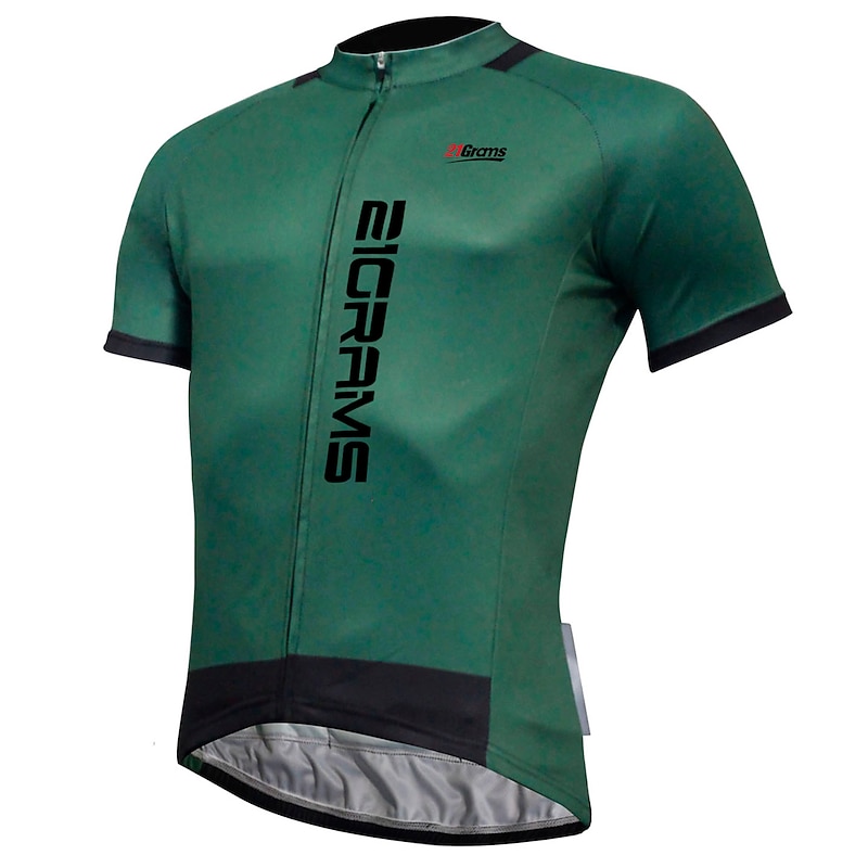 Men's Cycling Jersey Solid Color Patterned Short Sleeve Bike Jersey Top with 3 Rear Pockets Mountain Bike MTB Road Bike Cycling Quick Dry YKK Zipper Back Pocket Reduces Chafing Sports Yellow Blue3