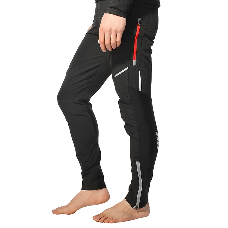 Men's Cycling Pants Bike Pants / Trousers Bottoms Mountain Bike MTB Road Bike Cycling Sports Quick Dry Reflective Strips Comfortable Sweat-Wicking Black Spandex Clothing Apparel Bike Wear2
