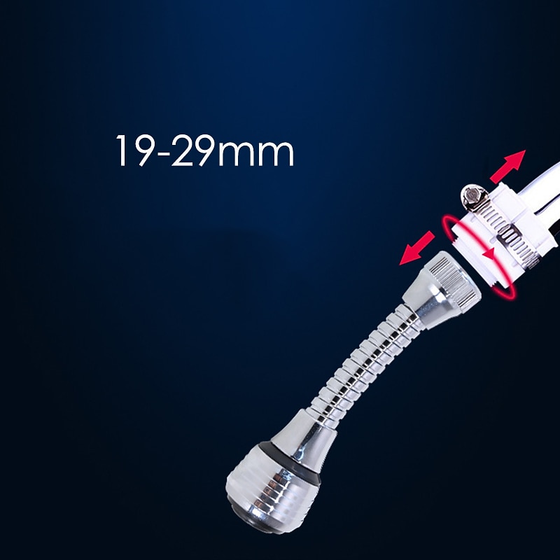 Kitchen Gadgets Faucet Aerator 2 Modes 360 Degree Adjustable Water Filter Diffuser Water Saving Nozzle Faucet Connector Shower3