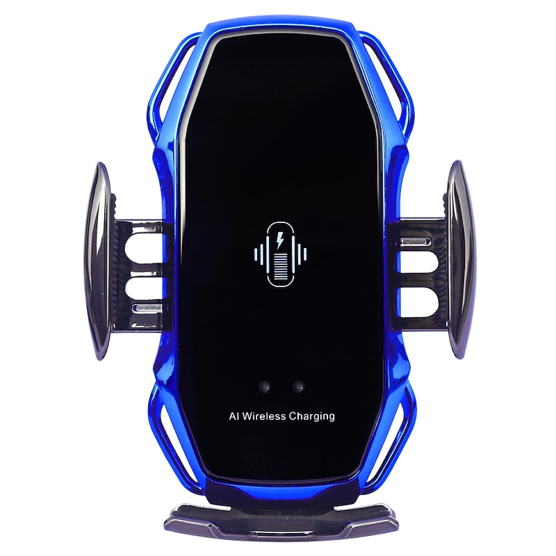 Smart Sensor Car Phone Holder Fast Charging Wireless Chargers Infrared Sensor Automati Clamping Fast Charging Phone Holder Mount Car Charger For iPhone Huawei Samsung2