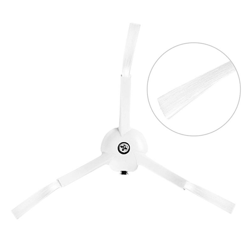 Accessories For Xiaomi Robot Vacuum Cleaner, 1 Central Brush, 2 Side Brushes, 3 HEPA Filters,1 Cleaning Tool Vacuum Cleaner Parts Replacement Parts For Xiaomi Mi Robot And Cleaner Roborock2