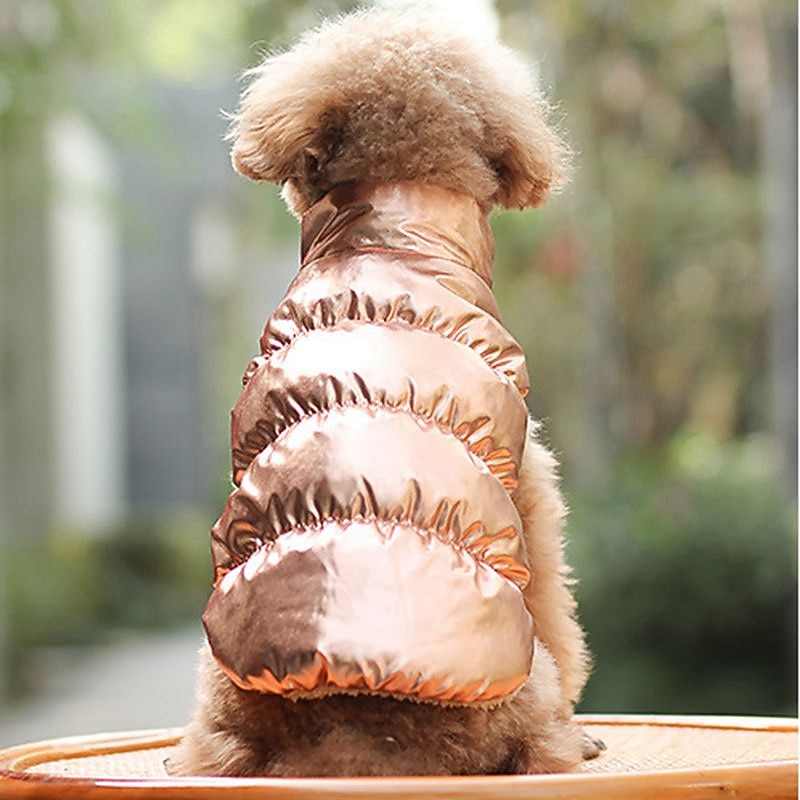 Dog Coat Jacket Vest Puppy Clothes Cosplay Winter Outdoor Dog Clothing2