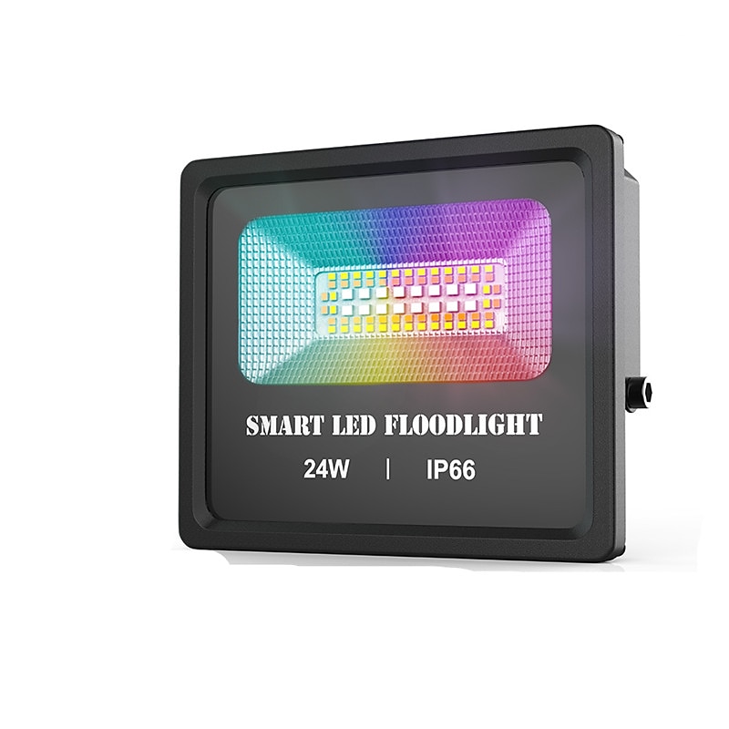 Outdoor APP Outdoor RGB Landscape Bluetooth Floodlight Outdoor Lights Villa Garden Lighting Garden Atmosphere Botanical Wedding Bar Light