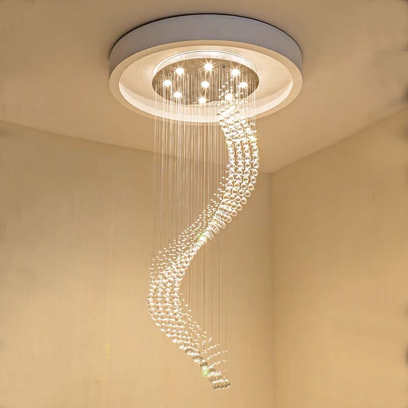 50 cm Lantern Desgin Chandelier Gold Pendant Light Metal LED 110-120V  220-240V2