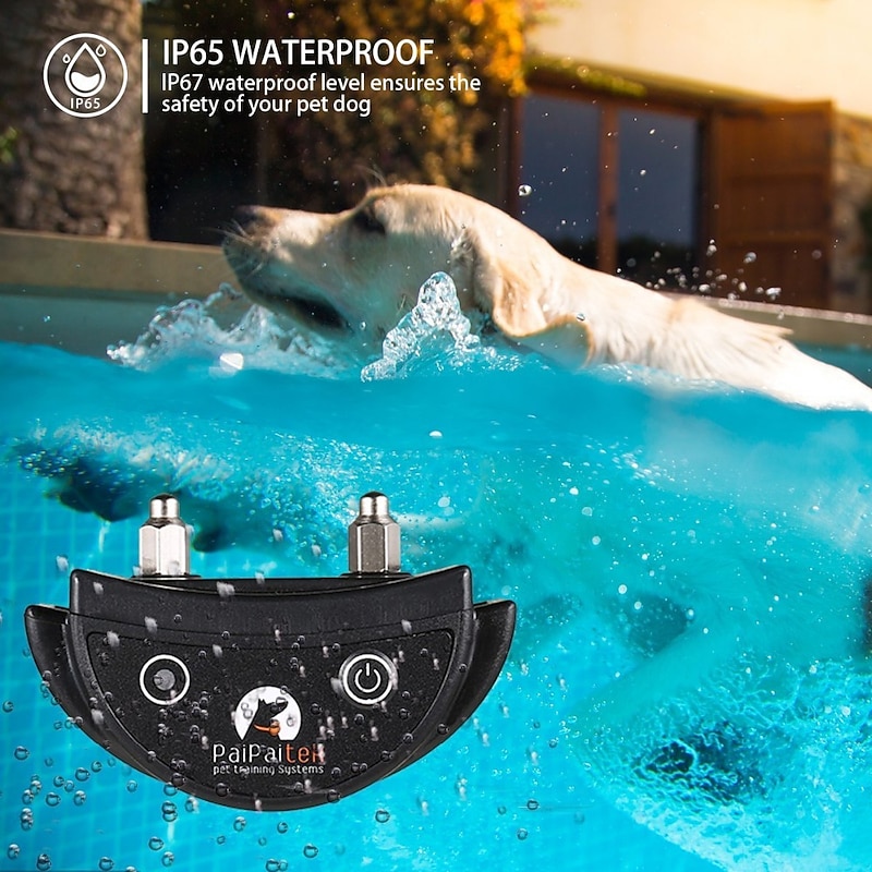 Dog Training GPS Collar / GPS tracker Anti Bark Collar Shock Collar Pet Friendly Remote Controlled Electric Dog Pets Waterproof Trainer Adjustable / Retractable Anti Bark Electronic / Electric4