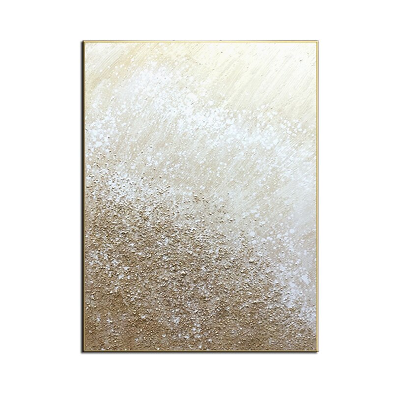 Oil Painting Handmade Hand Painted Wall Art Gold Abstract Modern Home Decoration Décor Rolled Canvas No Frame Unstretched2