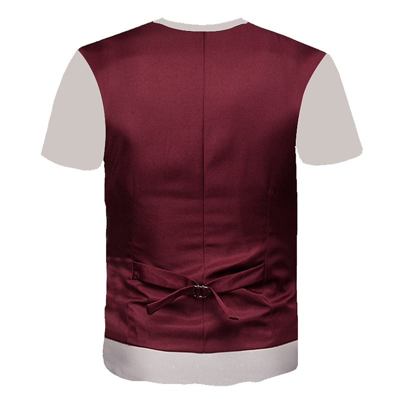 Men's Plus Size T shirt Tee Big and Tall Graphic Round Neck Print Short Sleeve Streetwear Business Big and Tall Work Going out Tops2