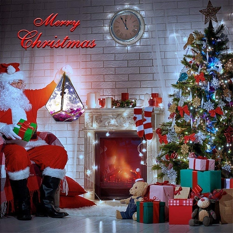 LED String Lights 5M 50LEDs with Remote Control Timer Waterproof Battery Operated Fairy String Lights for Indoor Outdoor Bedroom Christmas Decor Multi Color4