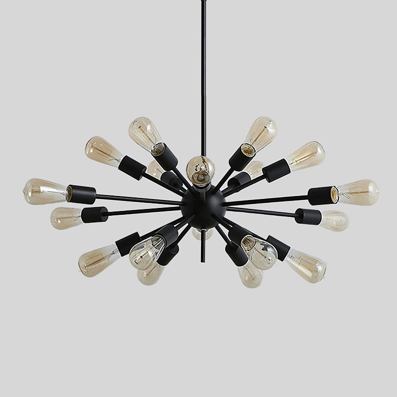 12/18/20 Heads Designers Chandelier Metal Pendant Light Sputnik Painted Finishes Traditional / Classic 110-120V / 220-240V3