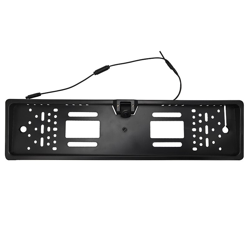 EU WIFI License Plate Frame Camera 1280 x 720 Wireless 180 Degree Car Reversing Monitor Waterproof  Night Vision Vehicle Reverse Camera Wireless For IOS and Android 12V 24V Parking Assistant2