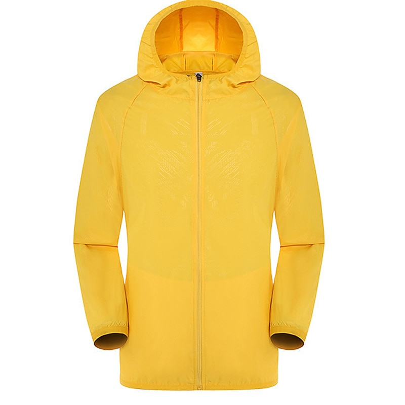 Men's Women's Windbreaker Rain Jacket Running Skin Jacket Full Zip Long Sleeve Outerwear Athleisure Fall Solid Colored Nylon Packable UV Sun Protection Windproof Quick Dry Hiking Jogging Training2
