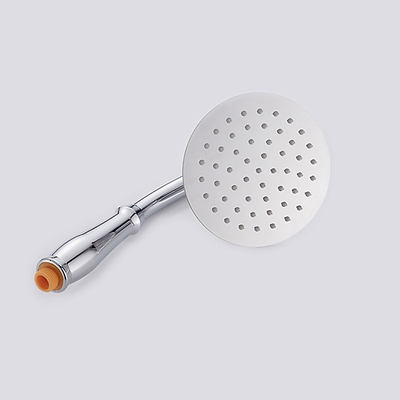 8 Inch Rotate 360 Degree Bathroom Rainfall Shower Head ABS Chrome Water Saving Shower Extension Arm Hand Held Shower Head4