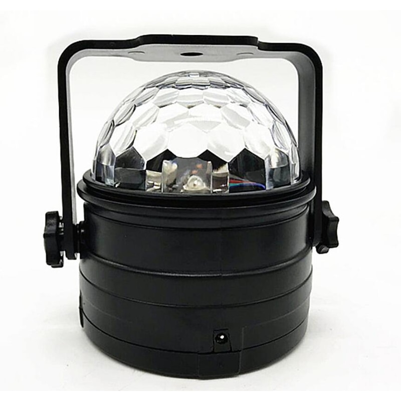 Projection lamp night light Led Disco Light Music Sound Activated Stage Lights Mini Rotating Laser Projector Christmas Party Show Effect Lamp with Control 7