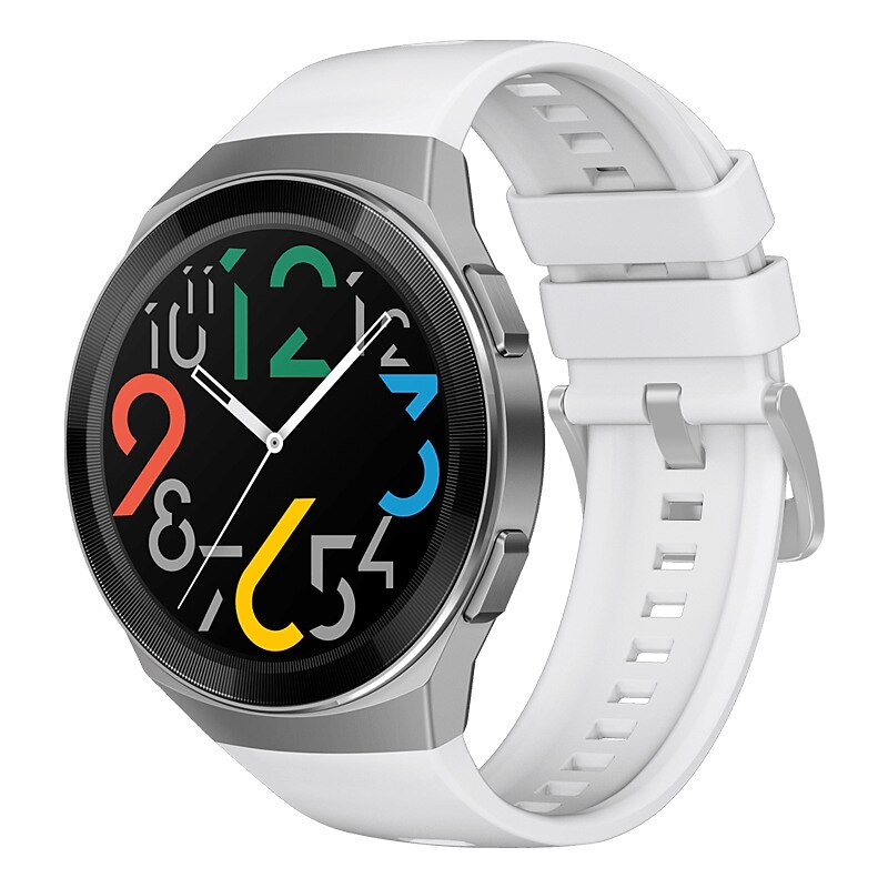 Watch Band for Huawei Huawei Watch GT 2e Silicone Replacement  Strap Soft Breathable Sport Band Classic Buckle Wristband2