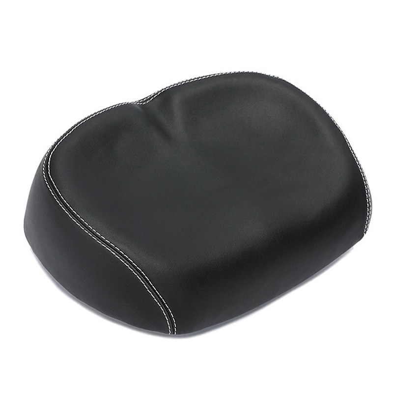 Bike Seat Comfort Wide Large Bicycle Saddle, Ergonomic Universal Replacement Bike Seat Comfortable Bicycle Saddle Pads Waterproof Shock4