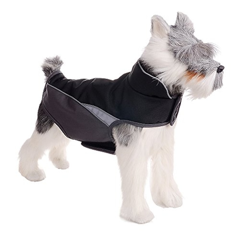 Foreyy Dog Jacket With Waterproof Outer Layer And Warm Fleece Inner Layer, Reflective Dog Pet Winter Coat Vest Apparel For Small Medium And Large Dogs (m, Navy Blue)4