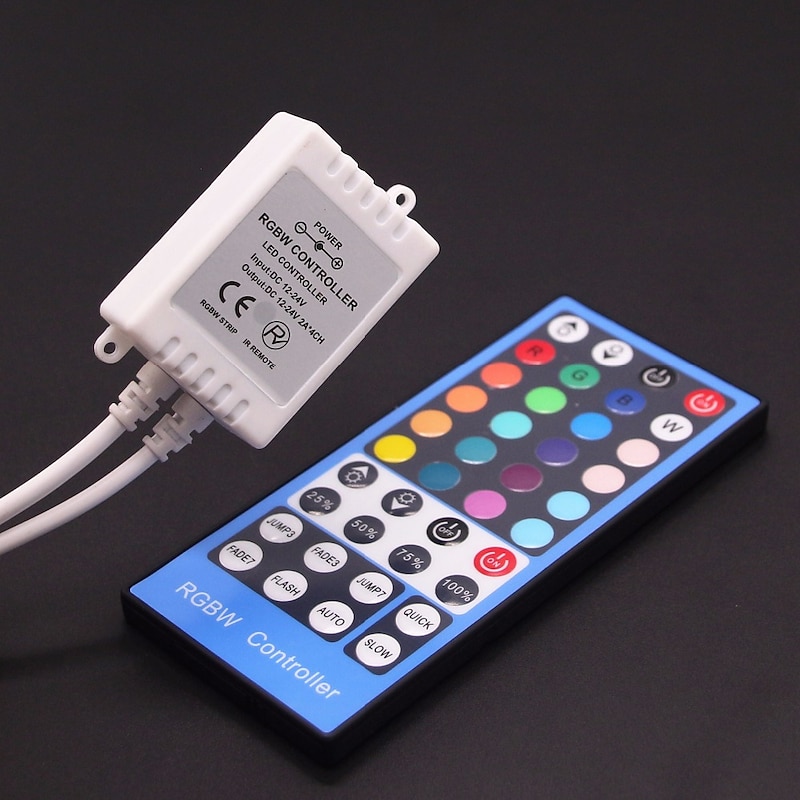 5M 16.4ft RGBW LED Strip Light Waterproof 300LEDs SMD 5050 Warm White RGB Color Changing Backlight Home Party Decoration3