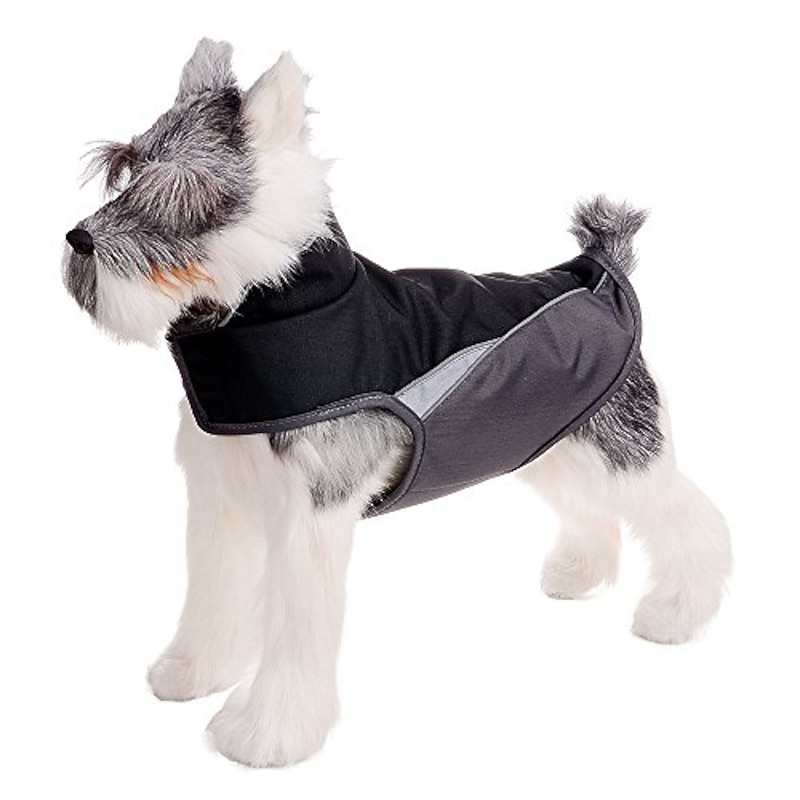 Foreyy Dog Jacket With Waterproof Outer Layer And Warm Fleece Inner Layer, Reflective Dog Pet Winter Coat Vest Apparel For Small Medium And Large Dogs (m, Navy Blue)3