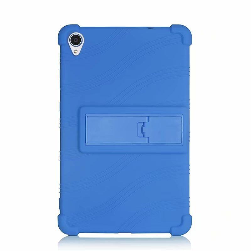 Case For Lenovo Tab M9 M8 4th Gen 8(TB300FU) M8 HD(TB-8505 FX) M8 FHD(TB-8705 FN) E8(TB-8304F)  TAB 4 8 Plus(TB-8704 FN) Tab 3 8 Plus(TB-8703 FX) Tab 4 8(TB-8504 FN) Shockproof with Stand Back Cover Solid Colored Silicone3