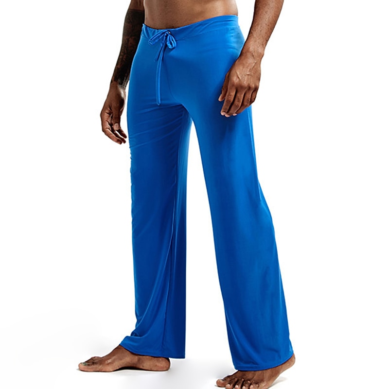 Men's Yoga Pants Drawstring Quick Dry Lightweight Fitness Gym Workout Running Pants / Trousers Bottoms White Black Gray Sports Activewear Stretchy Loose4