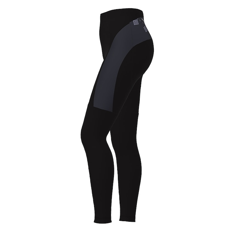 Women's Solid Color Patterned Cycling Tights Bike Pants Tights Winter Mountain Bike MTB Road Bike Cycling Sports 3D Pad Quick Dry Wearable Soft Black Yellow Clothing Apparel Bike Wear4