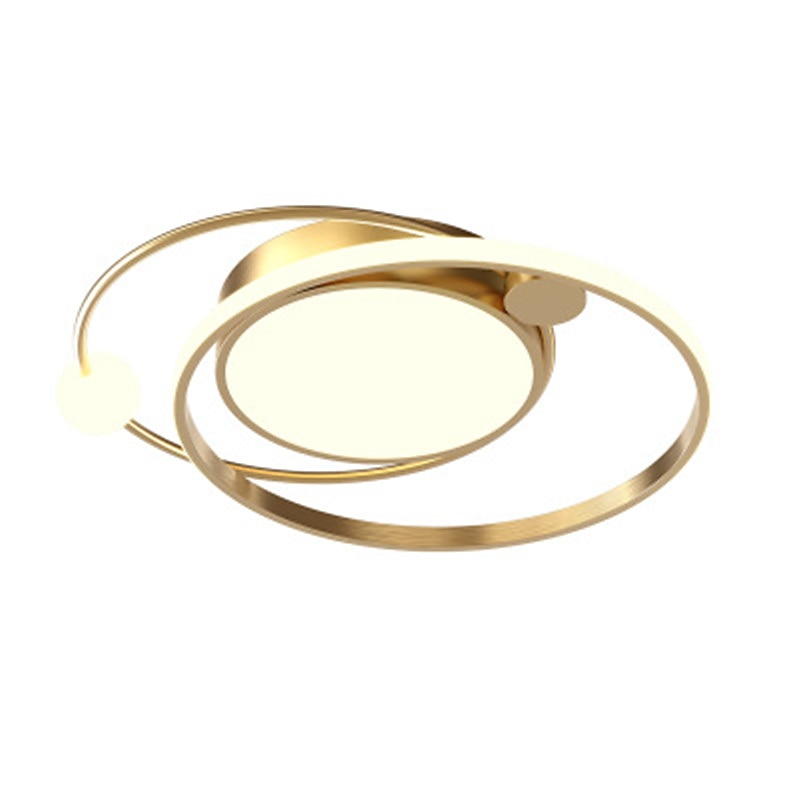 50 cm Dimmable Geometric Shapes Flush Mount Lights Metal Painted Finishes LED Modern 220-240V2